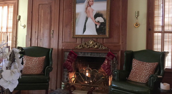 DD_wedding portrait fireplace